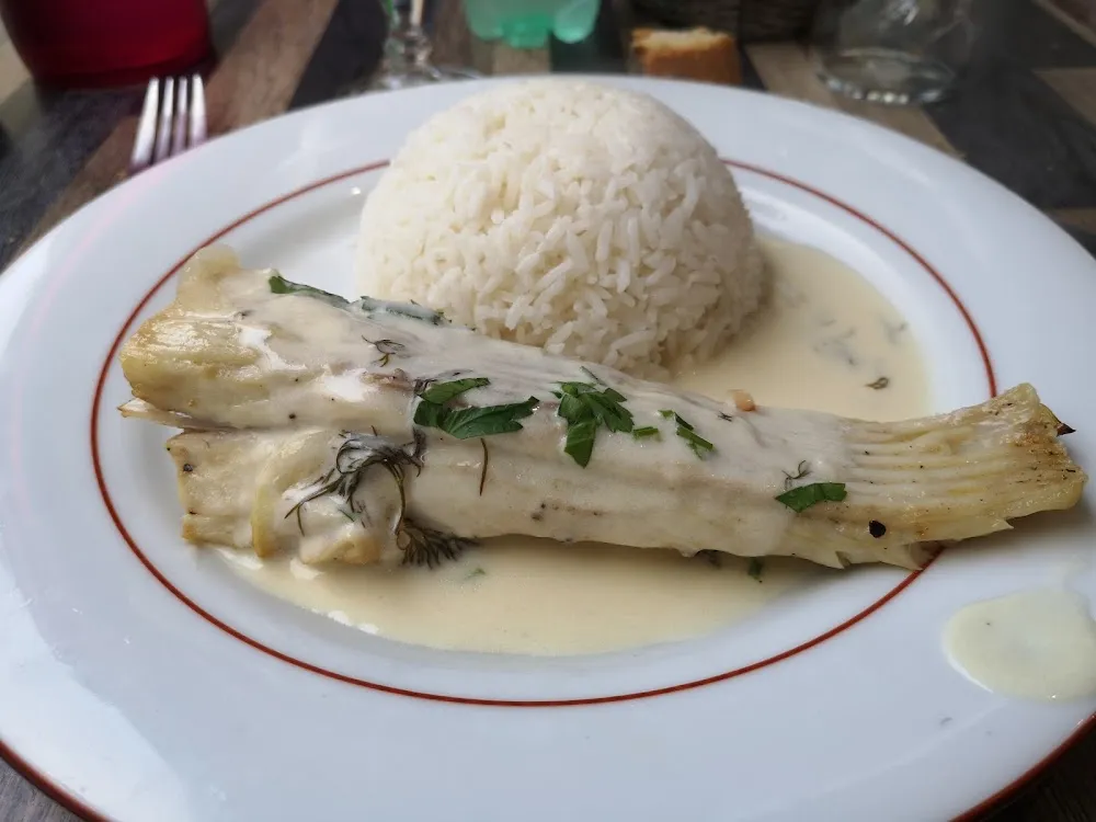 Aile de Raie Sauce À L'aneth